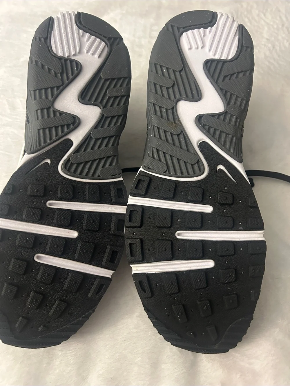 Nike Black and White Air Max Sneakers